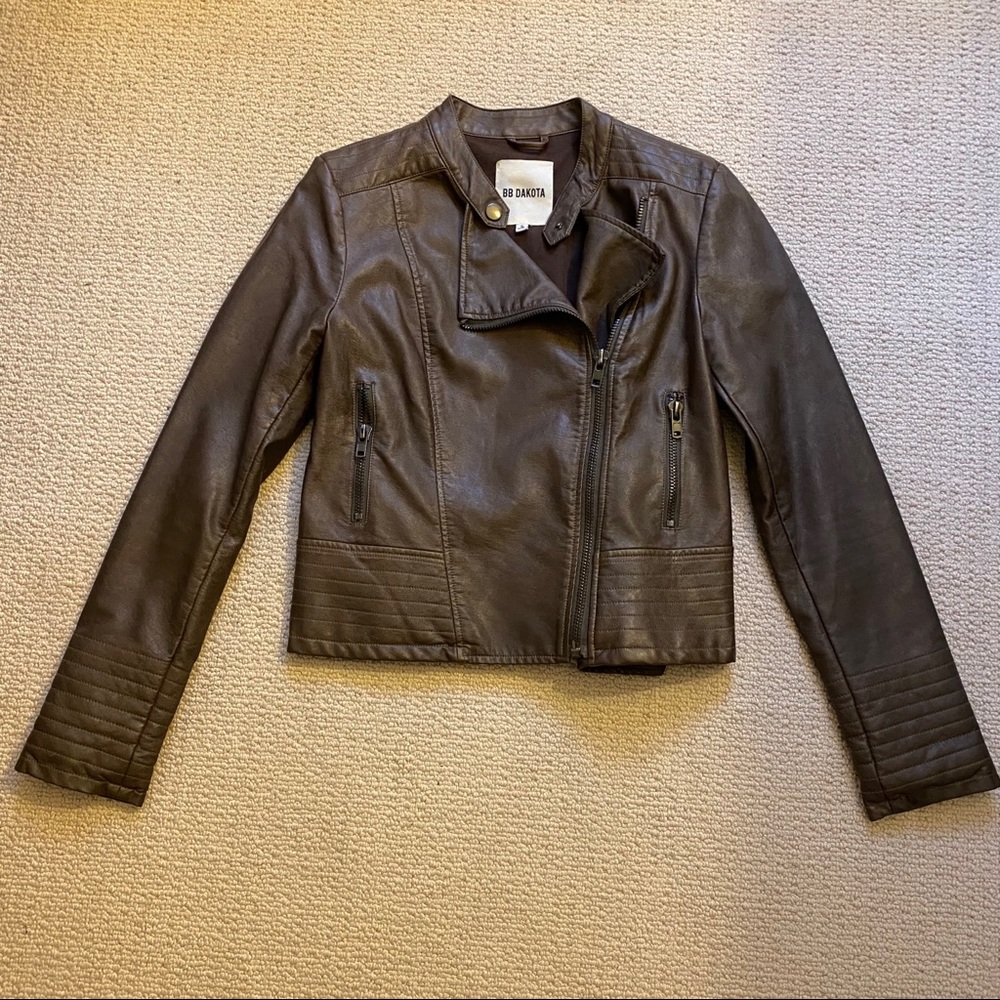 BB Dakota Vegan Leather Jacket
